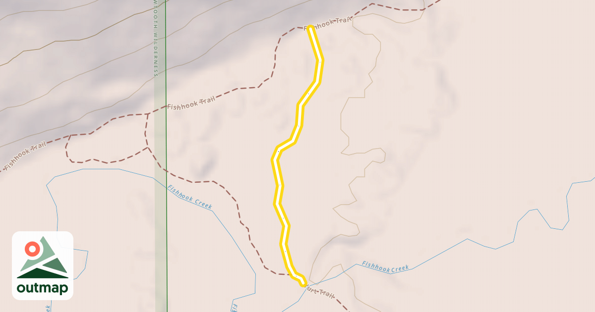 Map of Yurt Trail