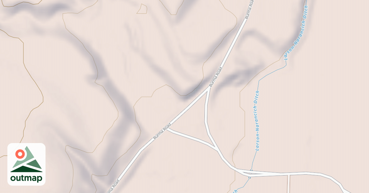 Map of BLM National GTLF Public Motorized Roads a1933baf-dcbd-49a2-879f-50d44bd323df