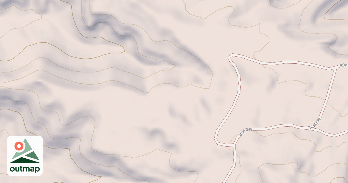 Map of BLM National GTLF Public Motorized Roads 20c794c2-c5c4-423a-8b5a-1ea31bb80380