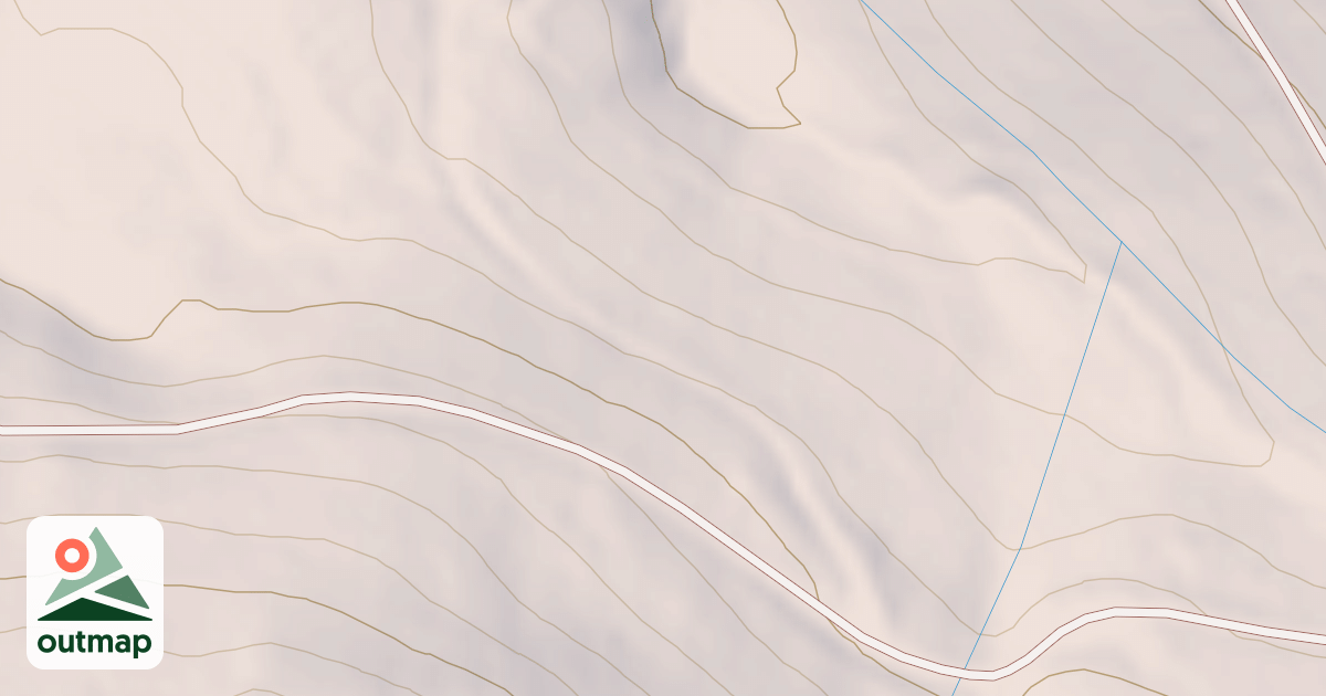 Map of HUNTER SPUR