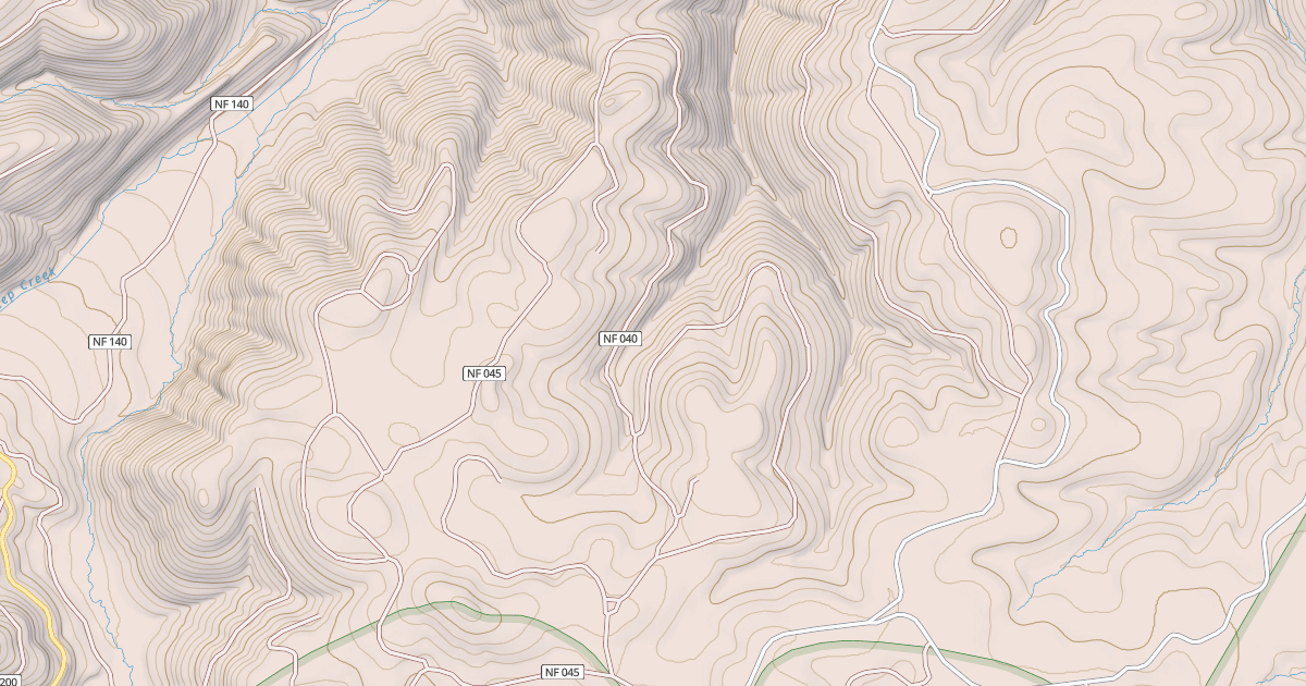Map preview of TYEE BUTTE