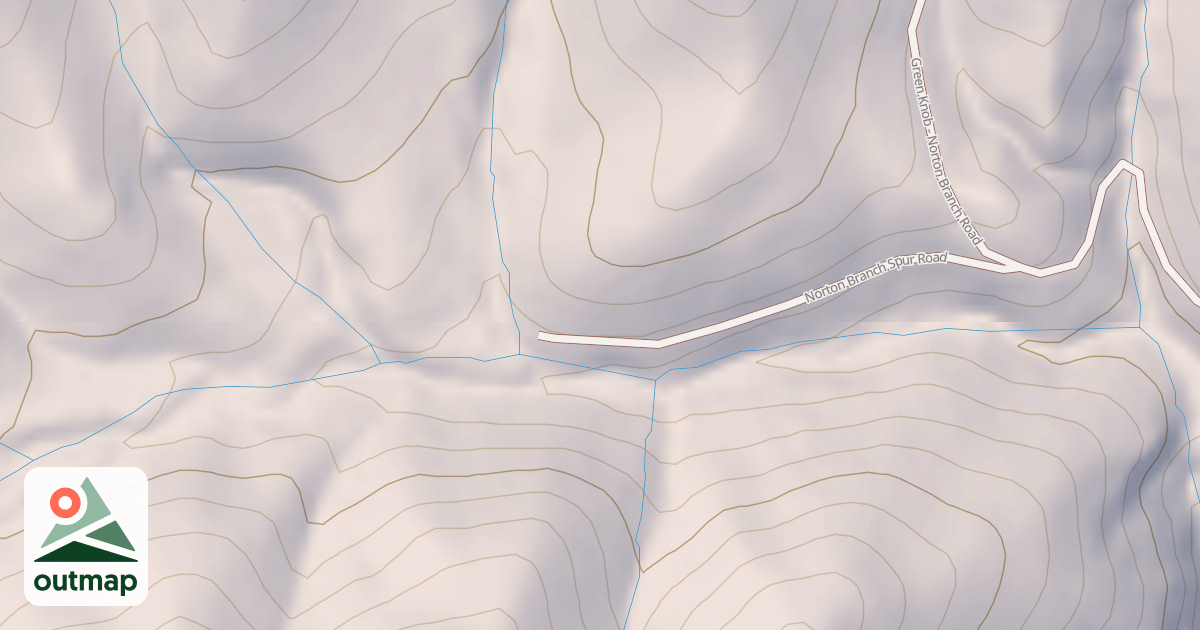 Map of NORTON BR SPUR