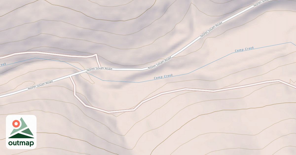 Map of CAMP WATERHOLE