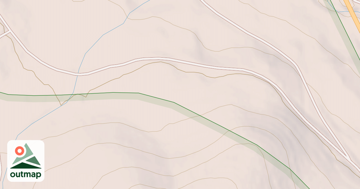 Map of Big Sagehen Ohv