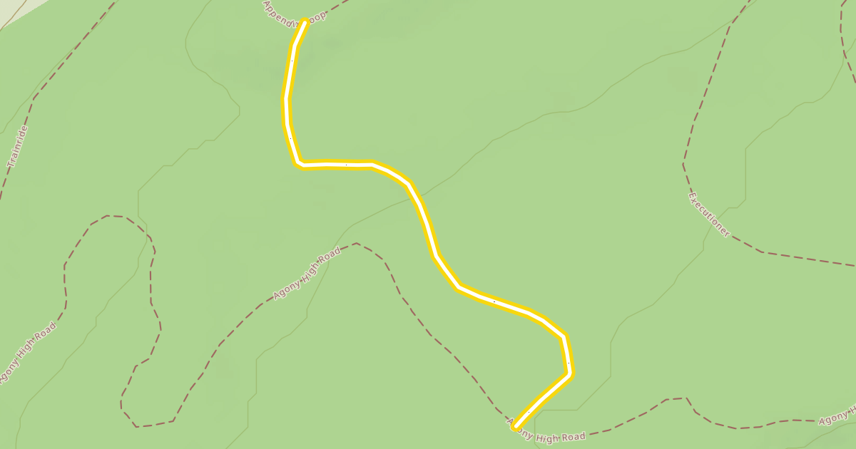 Map preview of Coach's Cutoff