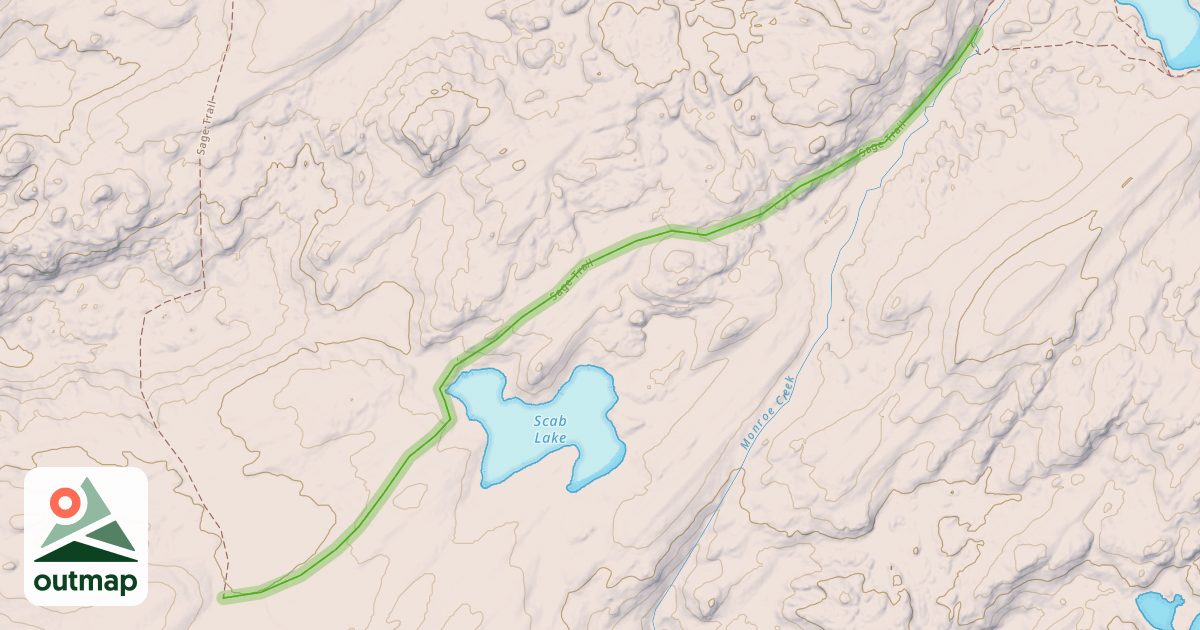 Map of Sage Trail