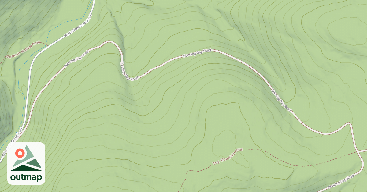 Map of Bald Eagle State Forest Snowmobile Trails