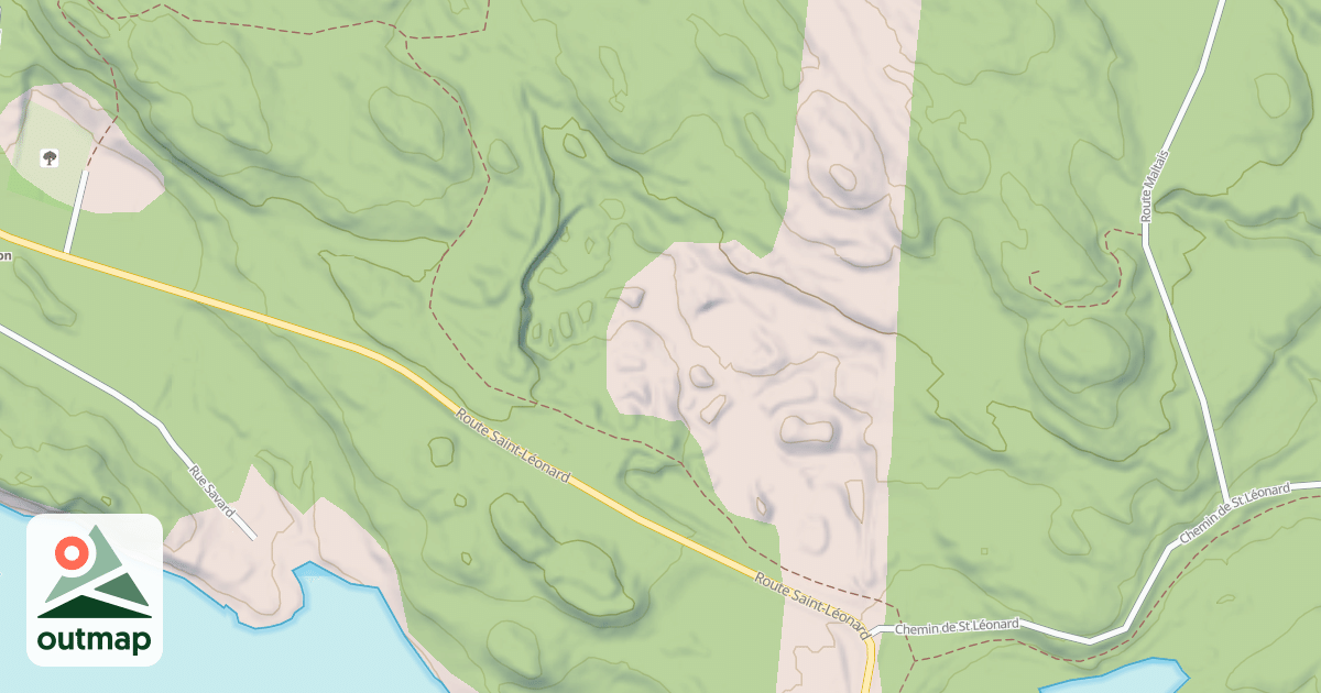 Map of Saguenay Quad Trails 26