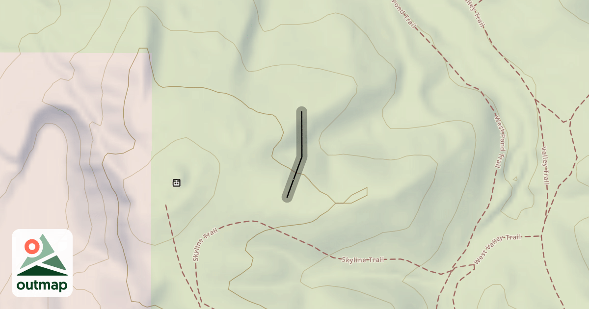 Map of Old Liftline