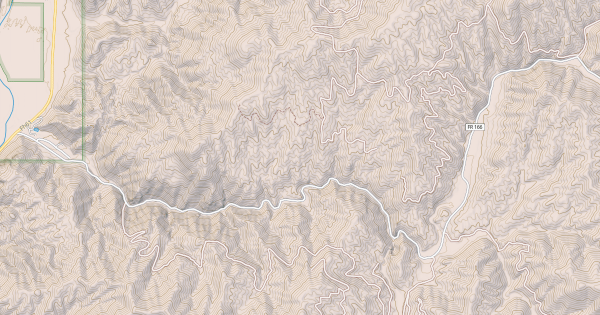 Map preview of GROUSE CREEK - HUNTER CR