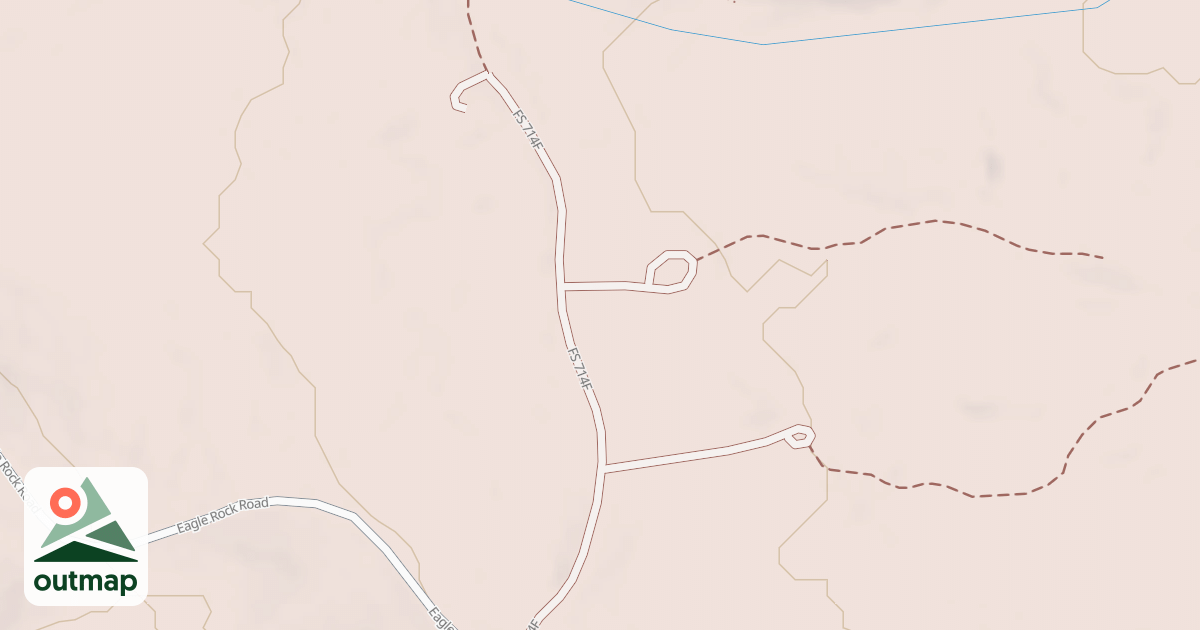 Map of EAGLE ROCK RD SPUR FB