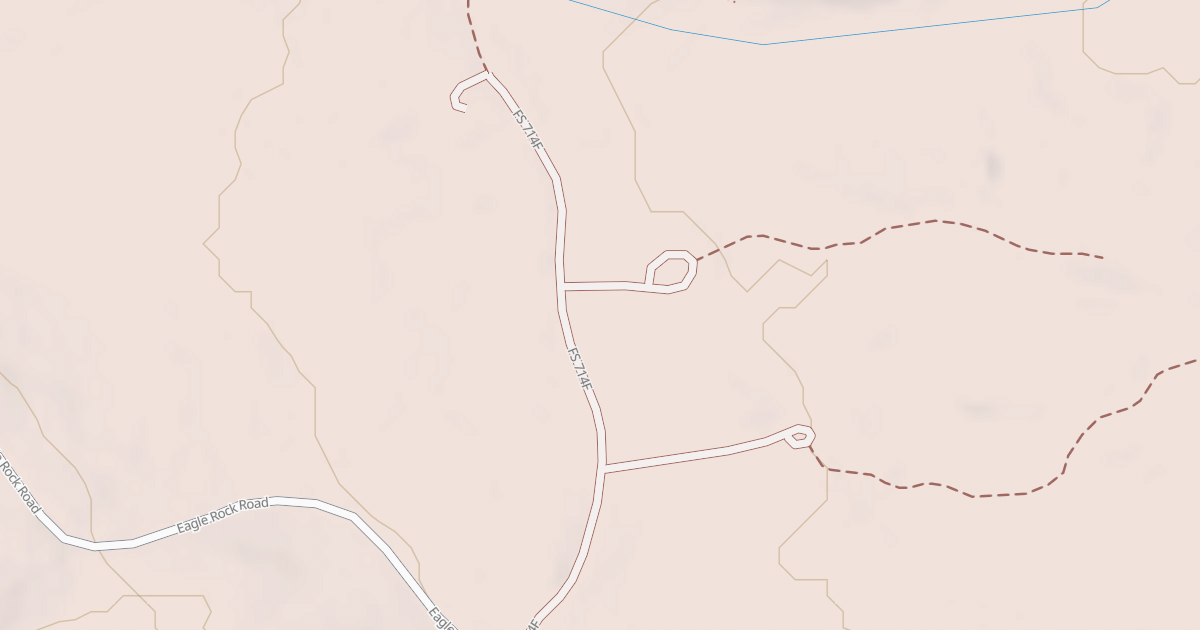 Map preview of EAGLE ROCK RD SPUR FB