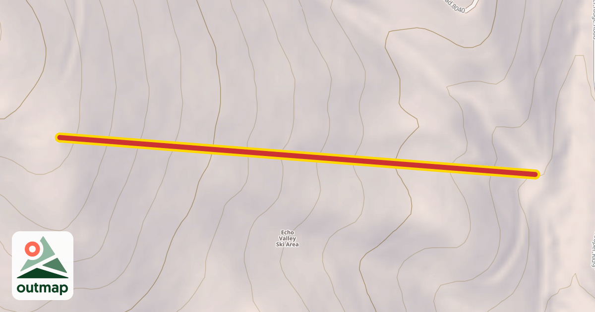 Map of Poma Lift