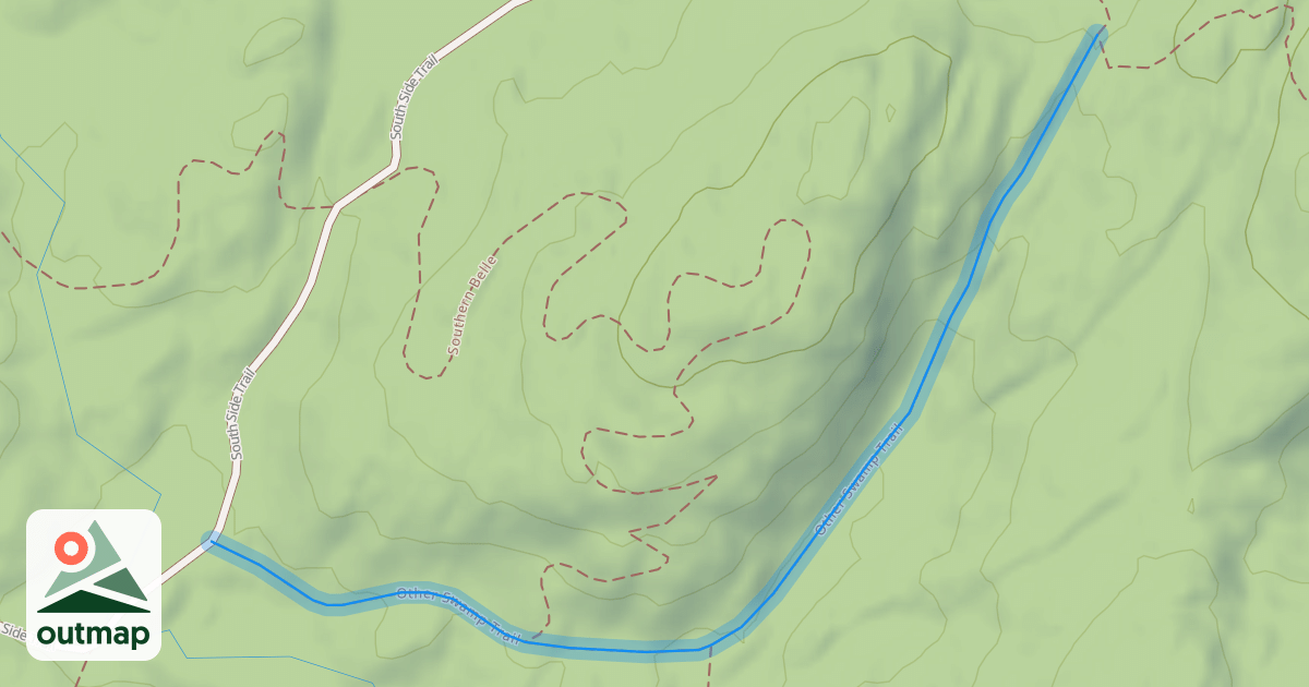 Map of Other Swamp Trail