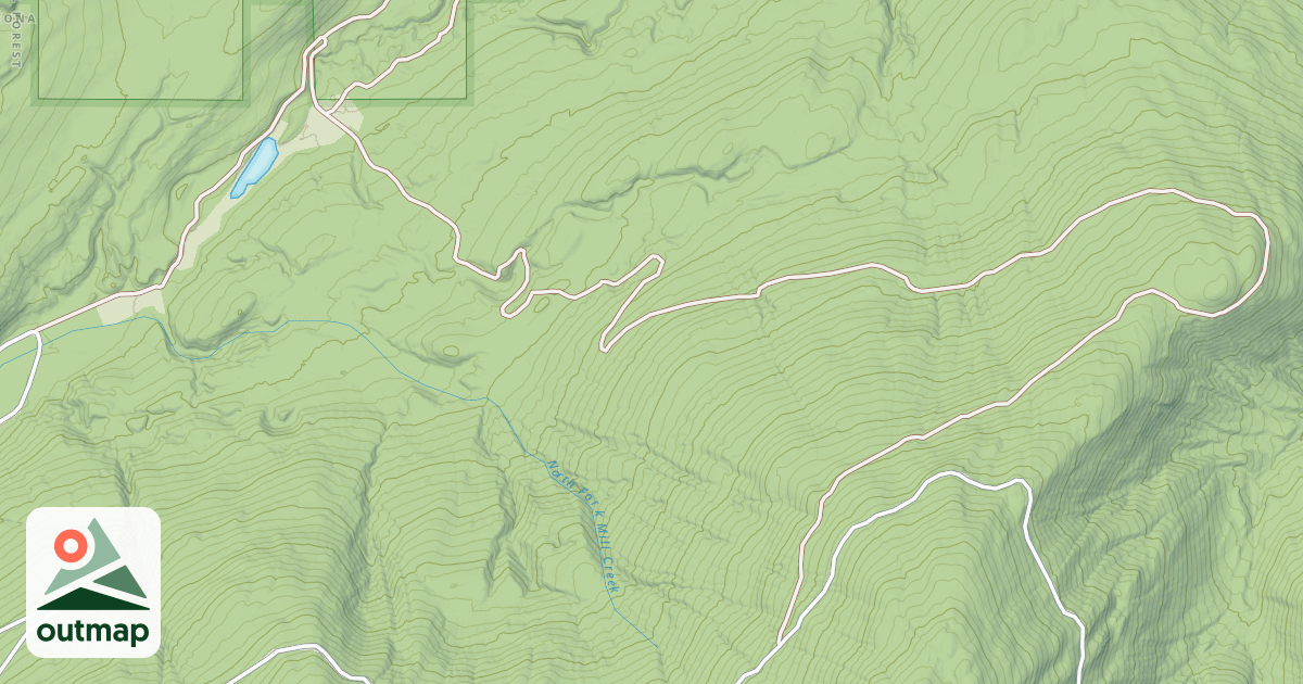 Map of ALBIE TRAIL