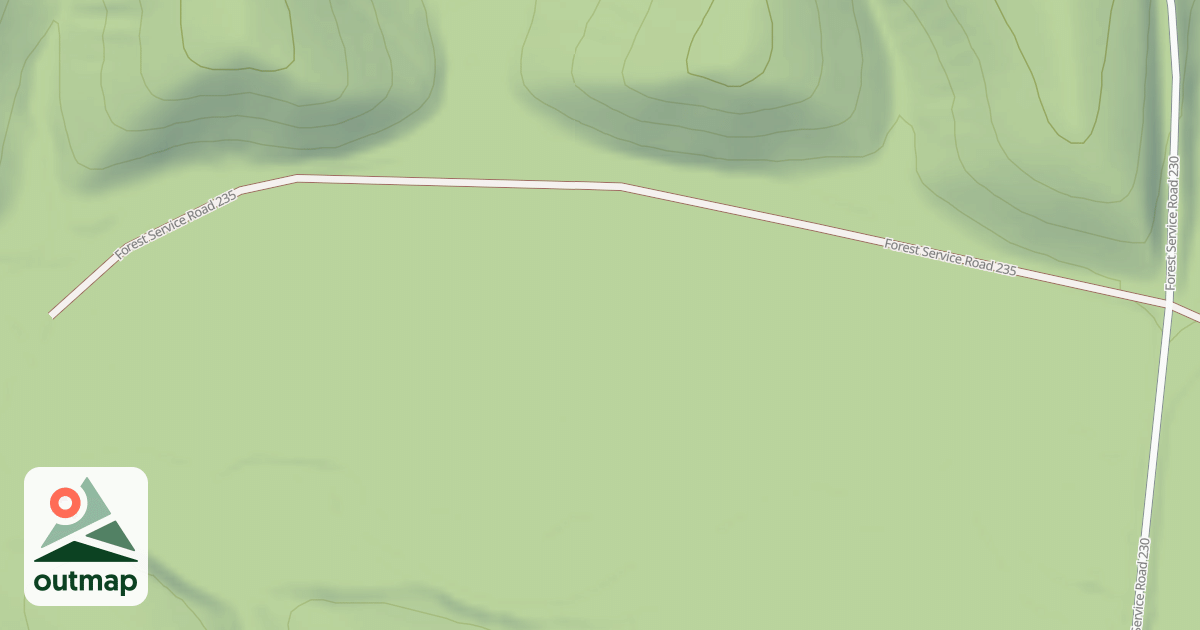 Map of LOST CREEK ROAD 1