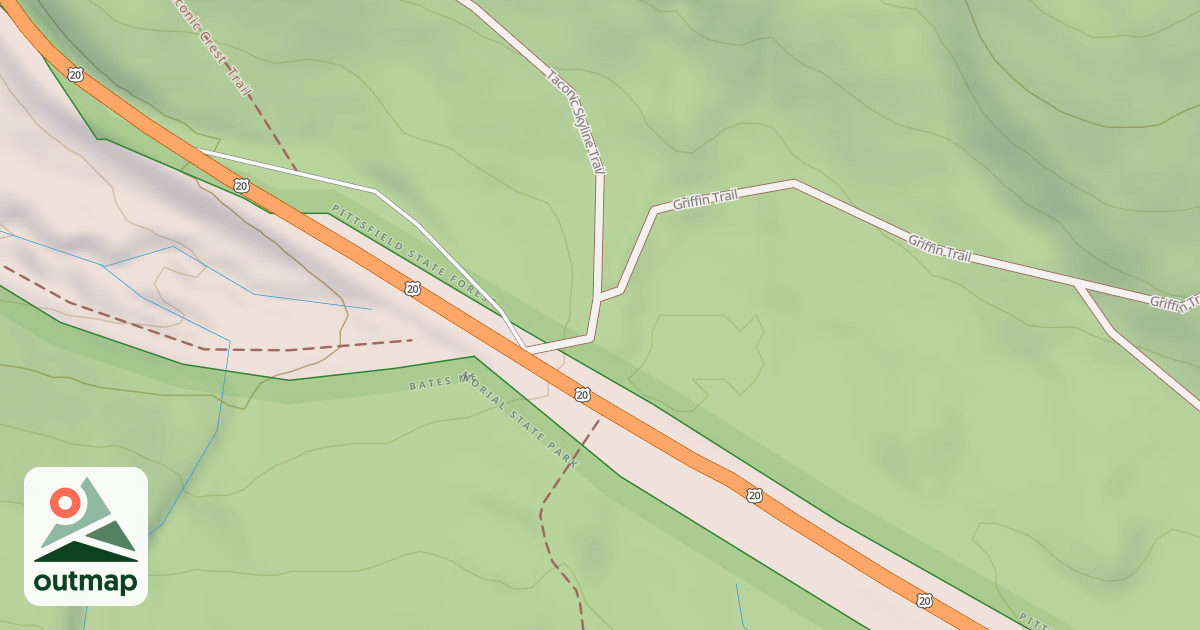 Map of Griffin Trail