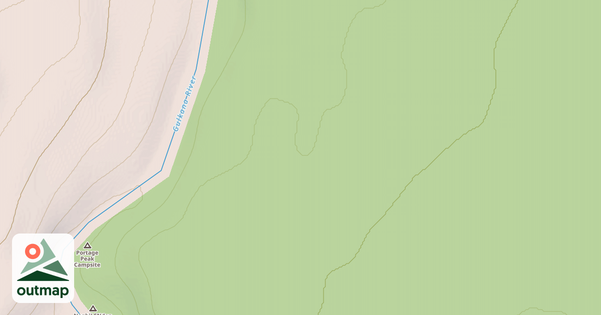 Map of Haggard Creek