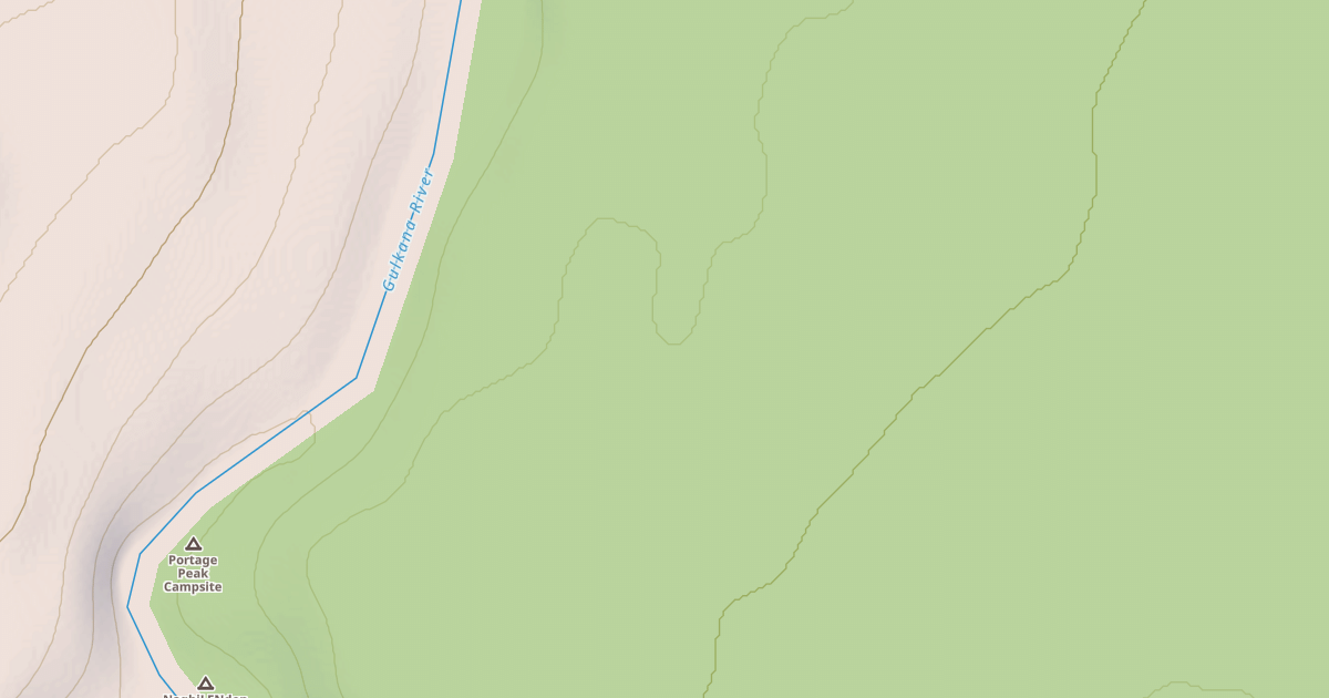 Map preview of Haggard Creek