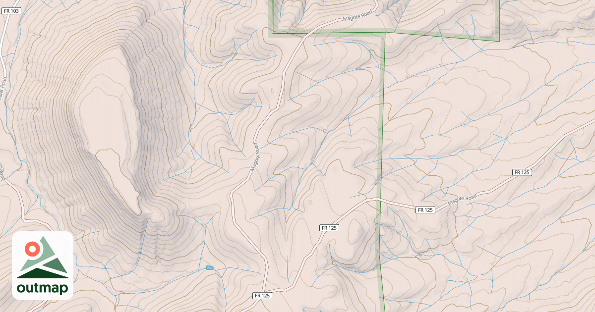 Map of MAGOTE