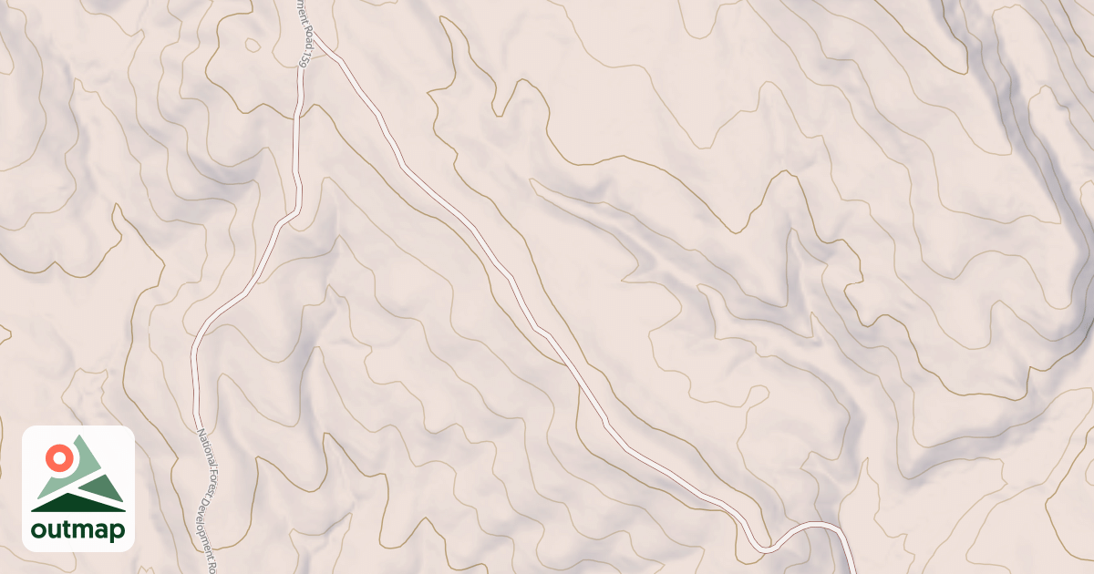 Map of LITTLE ELK MTN