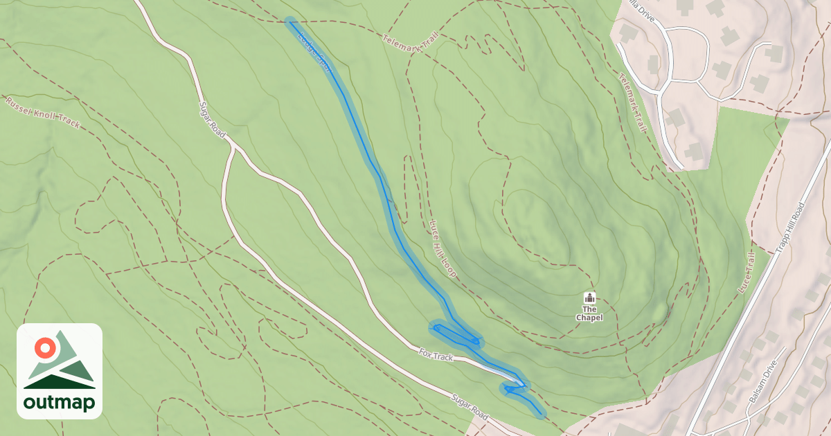 Map of Lodge Spur