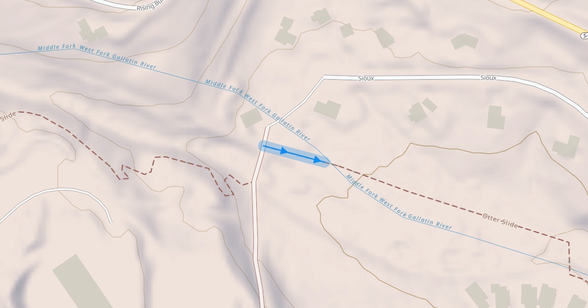 Map preview of Otter Slide