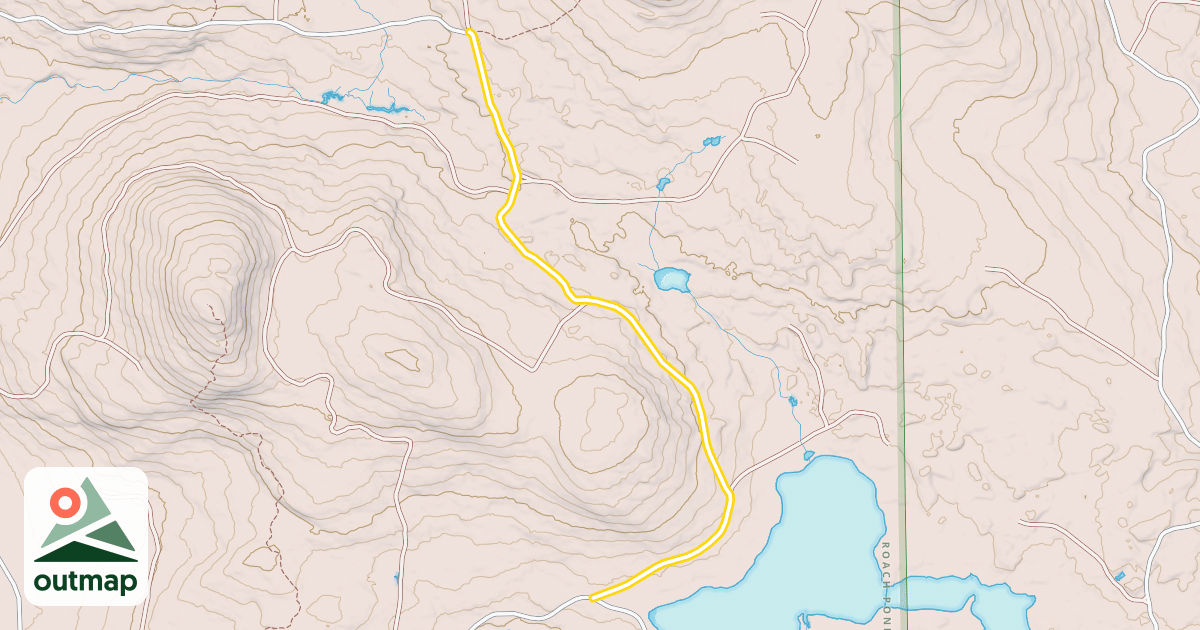 Map of Long Ridge Road