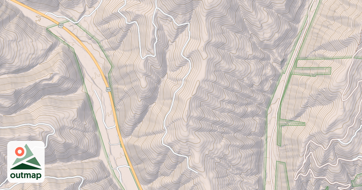 Map of ANDERSON RIDGE