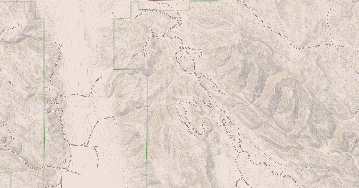Map preview of LANDER TRAIL