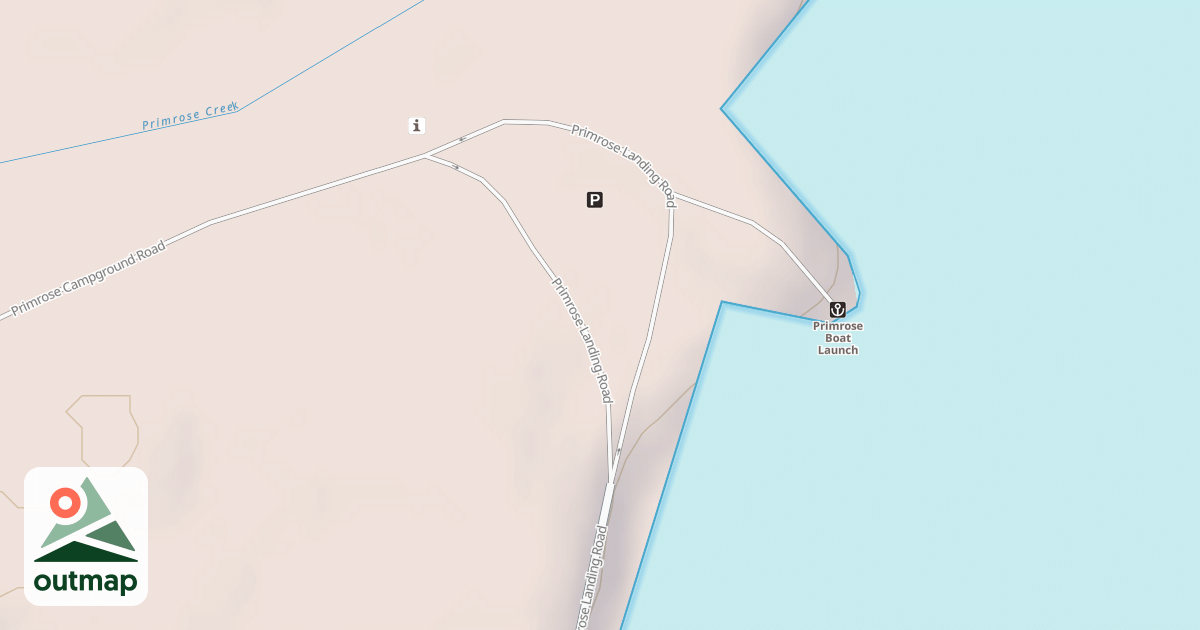 Map of PRIMROSE LANDING