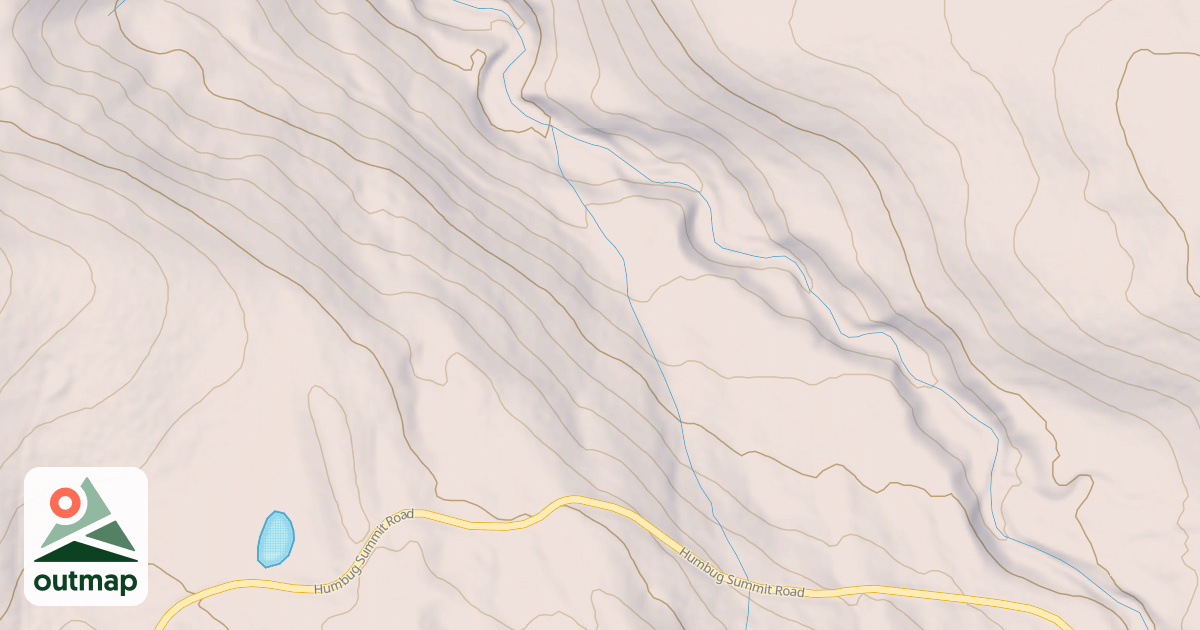 Map of BUTTE SPUR 1