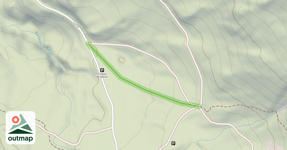 Map of Gérac