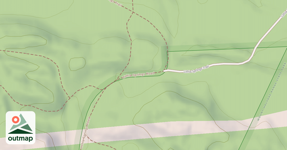 Map of Lithia Springs Road