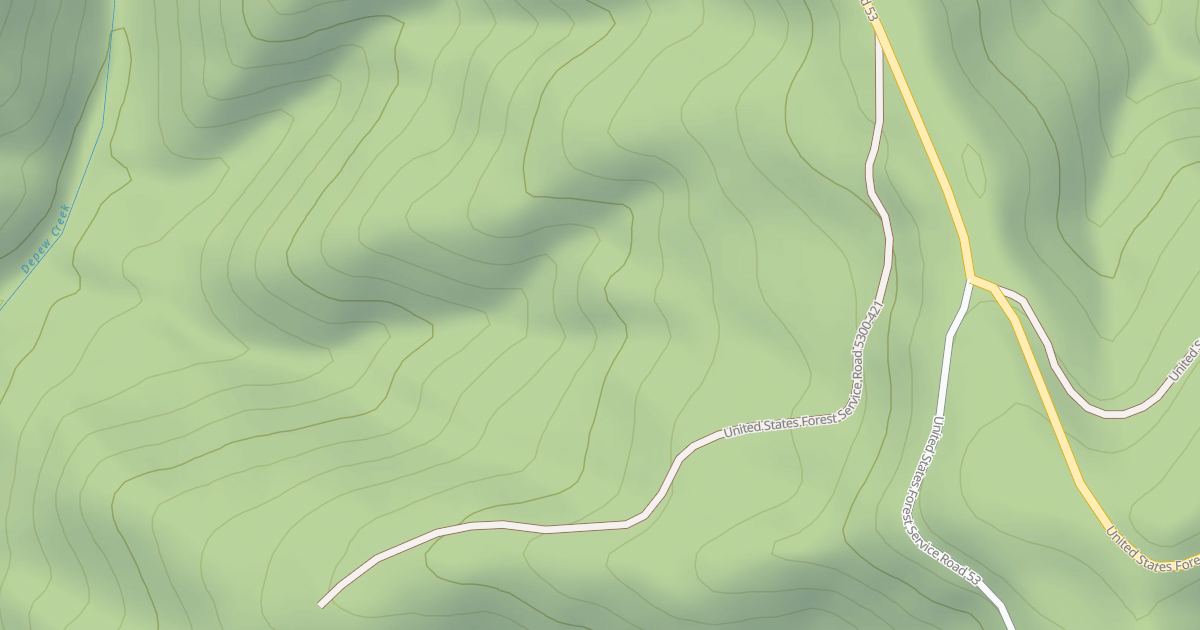 Map preview of USFS Motor Vehicle Use Map Roads {49B158A2-37D6-4D40-A920-0C2DBB67AE19}