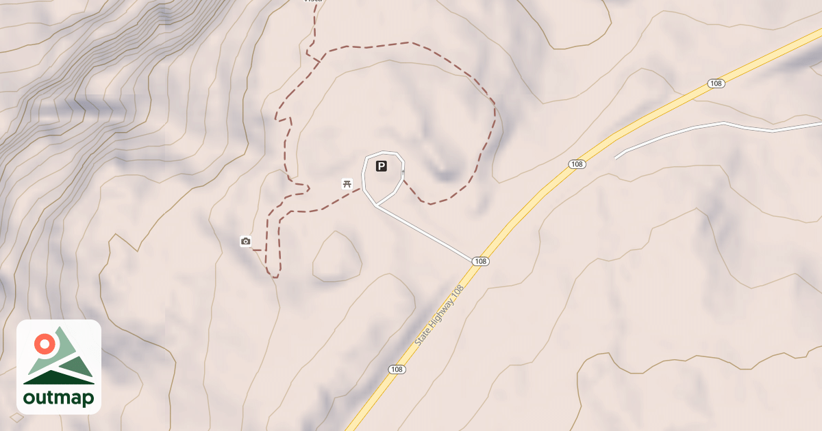 Map of DONNELL VISTA