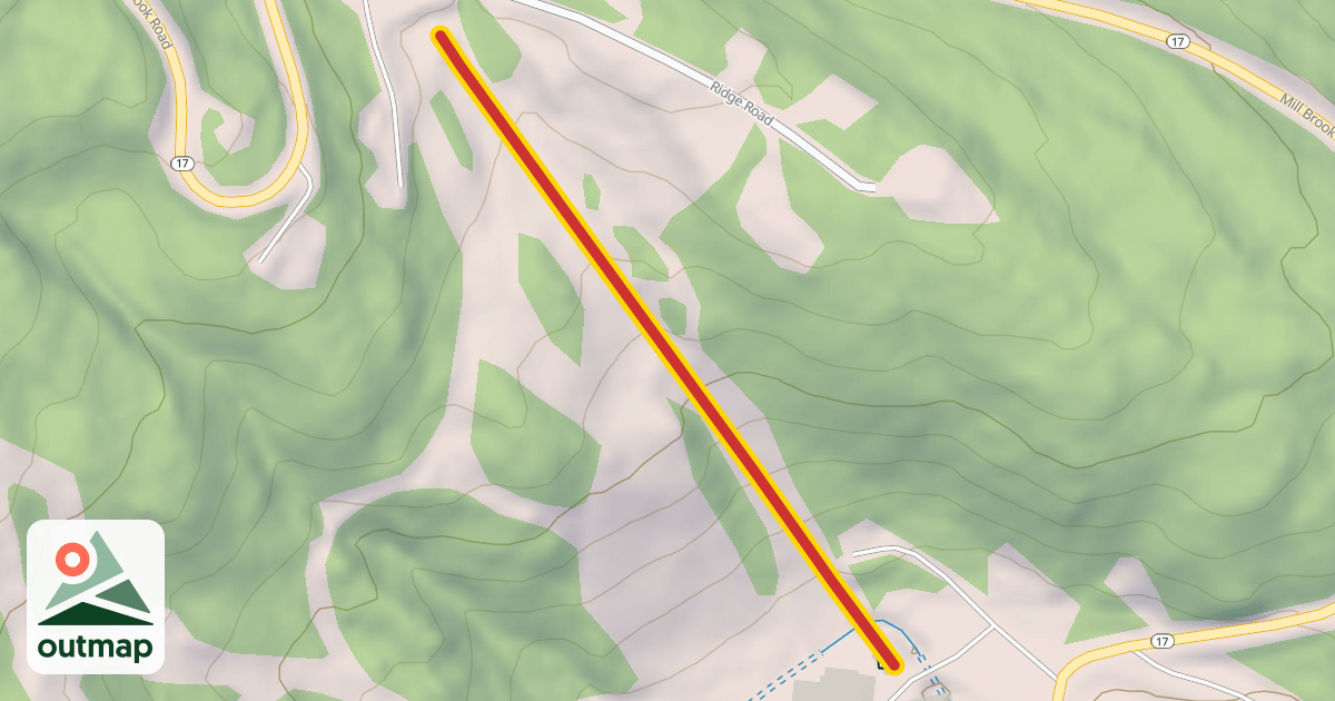 Map of Practice Slope Double
