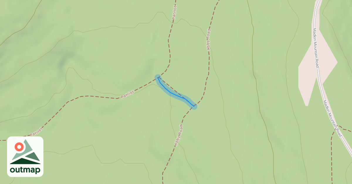 Map of Patriot-Abby Connector