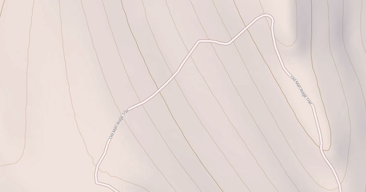 Map preview of OLD MAN RIDGE CONNECTOR