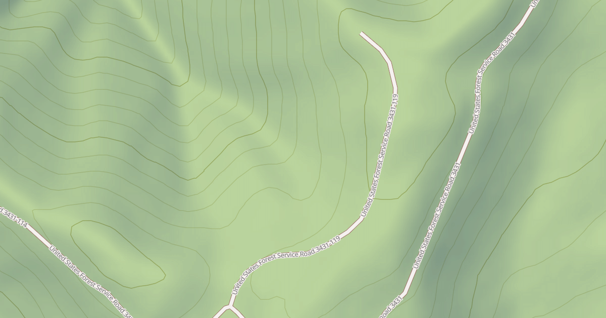 Map preview of USFS Motor Vehicle Use Map Roads {1287204B-11F7-49C2-8F01-5B5C01420F87}