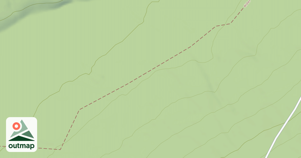 Map of Colonel Denning State Park and Tuscarora State Forest Trails
