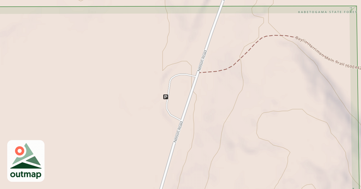 Map of BAYLIS LAKE TRAILHEAD