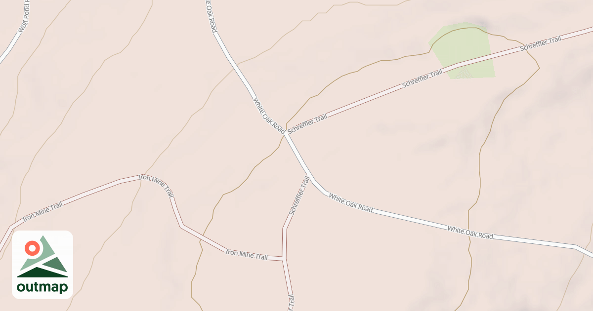 Map of Haldeman & Greenland Tracts - Snowmobile Trails