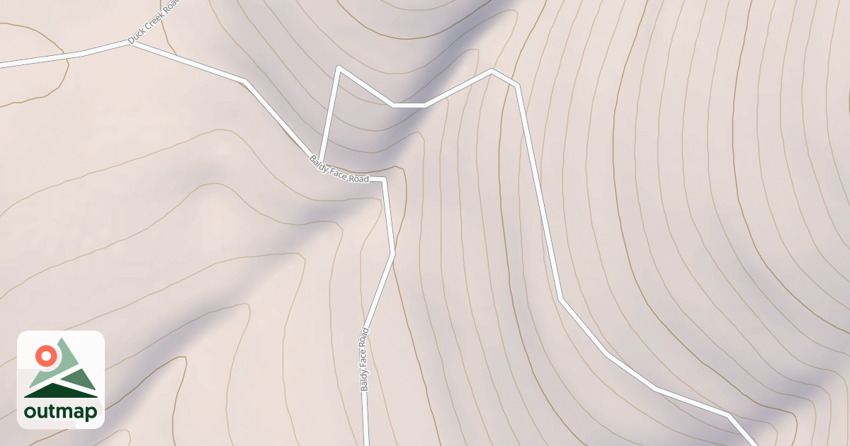 Map of DUCK CRK-BIRCH CRK SPUR 002