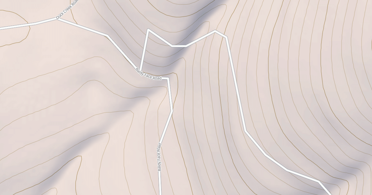 Map preview of DUCK CRK-BIRCH CRK SPUR 002