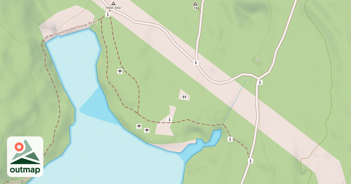 Map of Silver Lake