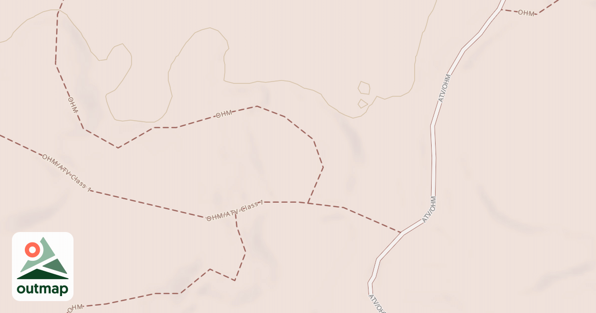 Map of Straight Arrows Trail