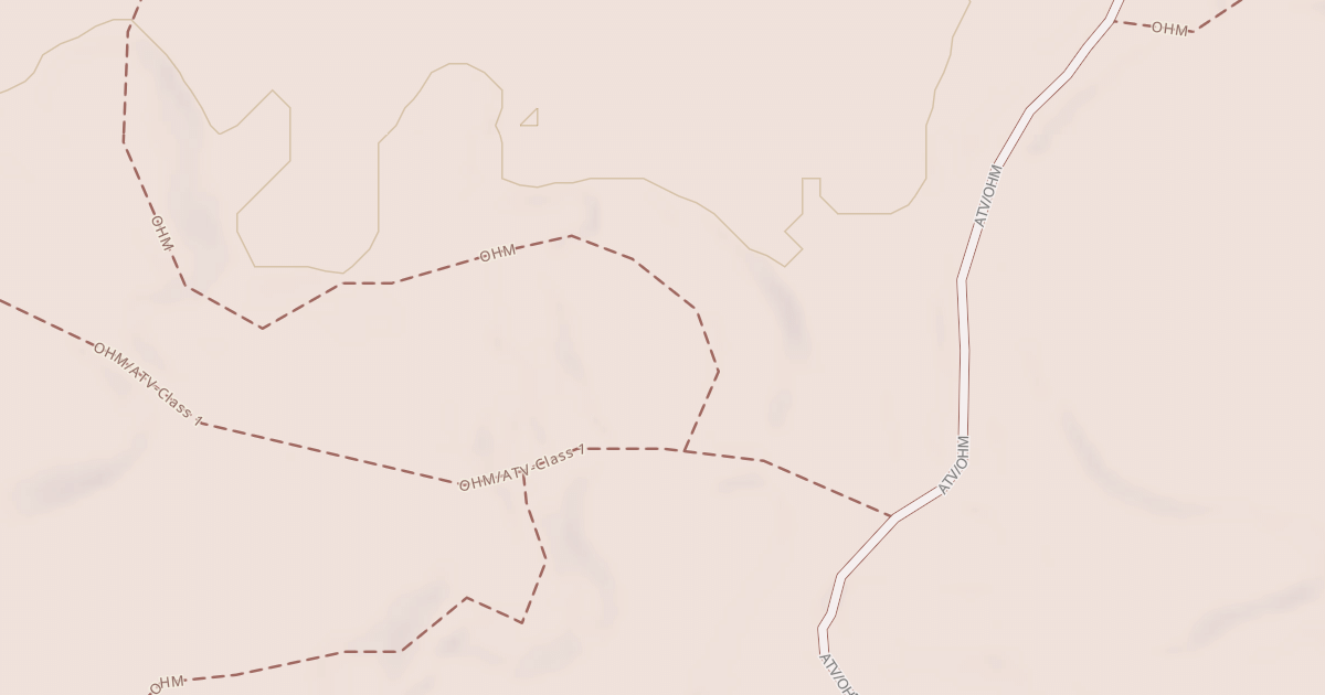 Map preview of Straight Arrows Trail