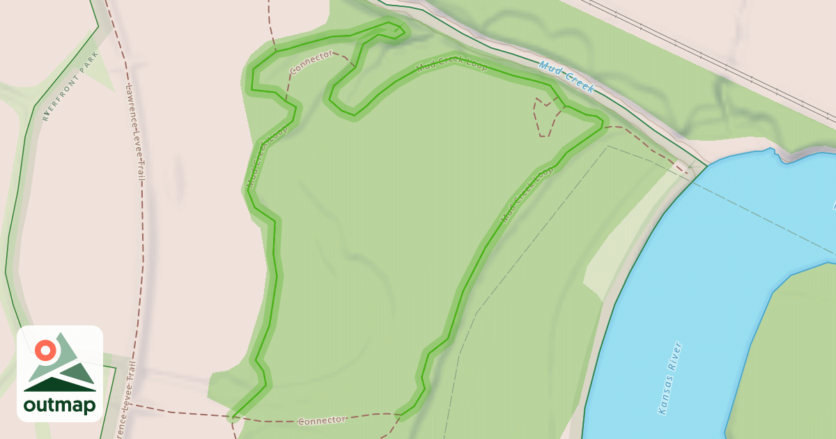 Map of Mud Creek Loop