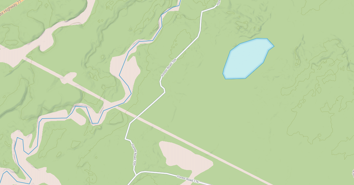 Map preview of FR 709